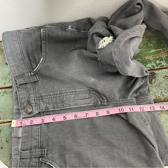 Ermenegildo Zegna Mens Light Gray Slim Straight Stretch Denim Jeans Size 34 - Picture 14 of 16